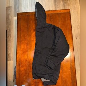 Men's Black Hooded Sweater